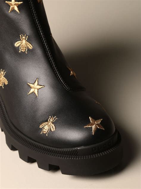 gucci boots with bees